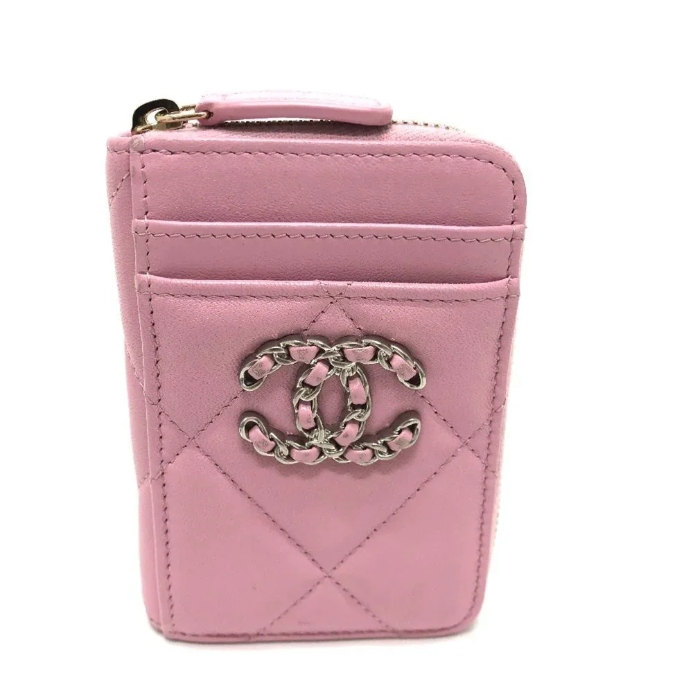CHANEL Authentic Pink Wallet